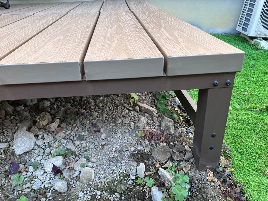 カインズ　ウッドデッキ　人工木アルミデッキ 180cm×90cm